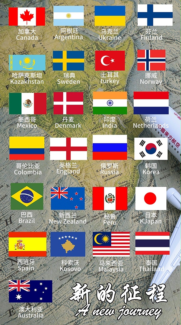 世界地图国旗_01