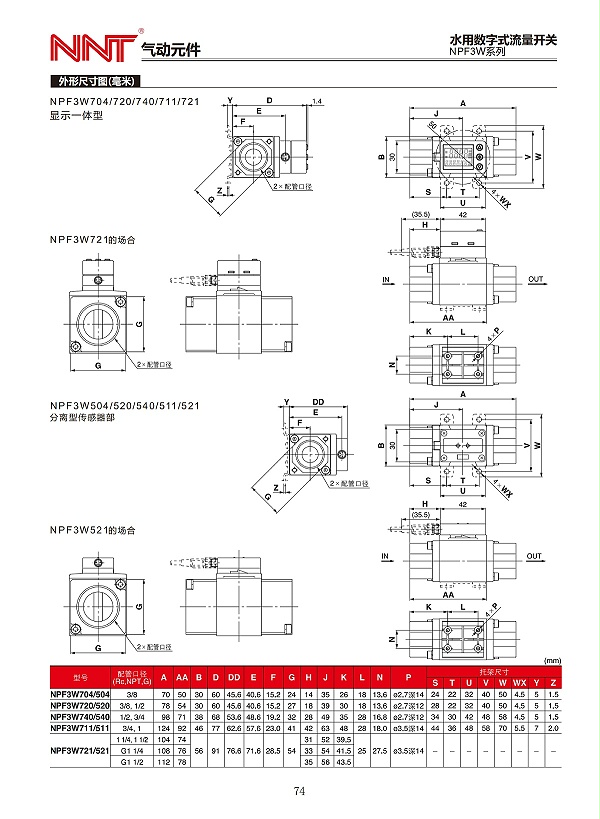 NPF3W系列水用数字式流量开关_04